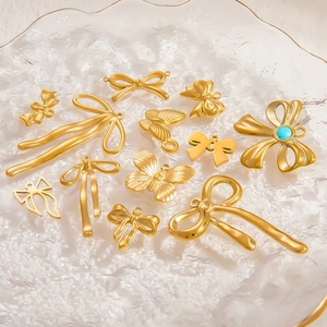 High-End Stainless Steel & 18K Gold DIY Jewelry Accessories for Women Necklaces & <b>Bracelets</b> with Fashion Pendants & Charms - Product Image 3