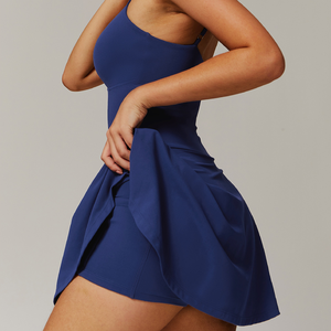 Jupe <span class=keywords><strong>de</strong></span> yoga respirante à haute élasticité, combinaison <span class=keywords><strong>de</strong></span> tennis une pièce, robe, vêtements <span class=keywords><strong>de</strong></span> sport pour femmes, ensemble <span class=keywords><strong>de</strong></span> jupes, jupe <span class=keywords><strong>de</strong></span> tennis, vêtements <span class=keywords><strong>de</strong></span> sport pour l'été - Product Image 5