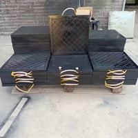 Coussinets de pied en plastique UHMWPE pour jambes de support de grue de voitures avec service de traitement de coupe personnalisé