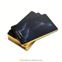 Cartes de jeu de tarot et d'oracle personnalisées imprimées avec des affirmations, en papier imperméable, pour la famille et les cadeaux de Noël
