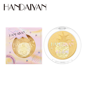 Iluminador en Polvo Compacto Handaiyan con Forma <span class=keywords><strong>de</strong></span> Fruta, Maquillaje <span class=keywords><strong>de</strong></span> Plátano, Iluminador Brillante con Destellos Finos, <span class=keywords><strong>Sombra</strong></span> <span class=keywords><strong>de</strong></span> Nariz con Efecto Diamante Roto - Product Image 5