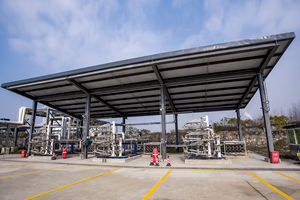 DN50 ~ DN200 Alat Penghalus Minyak Injeksi Kimia Selip Terpasang Pintar dengan Lengan Pemuatan Pengendali Katup - Product Image 3