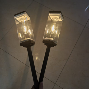 Lampes solaires d'extérieur imperméables Bright Bird, lampes à piquet pour jardin, allée, pelouse, patio, décoration paysagère, lumière blanc chaud - Product Image 5