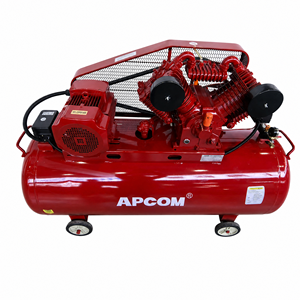 เครื่องอัดอากาศแบบลูกสูบ APCOM 10 แรงม้า 7.5 กิโลวัตต์ แรงดันสูง 37.1 ลูกบาศก์ฟุตต่อนาที 1.25 เมกะปาสคาล ถังแนวตั้ง 500 ลิตร - Product Image 2