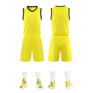 Vente en gros usine : Tenue de basketball unisexe pour adultes en terylène, couleur unie, pour entraînement et match, toutes saisons, personnalisable - Product Image 3