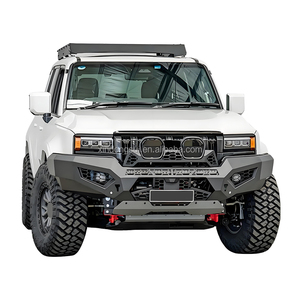 Accesorios para Camionetas 4x4, Parachoques Todoterreno, Barra Protectora Delantera + Placa para Cabrestante para Hilux Land Cruiser LC250 2025 - Product Image 2