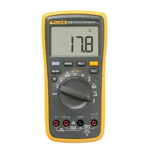 New flukee 15B + 17B + kỹ thuật số multimeters với thử nghiệm chì điện áp đầu dò mét