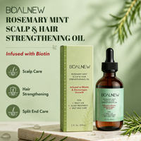 Minyak Rambut Herbal Rosemary Mint Biotin OEM, Serum Penguat Pertumbuhan Rambut, Pencegah Kerontokan, Minyak Esensial Perawatan Rambut, Minyak Penumbuh Rambut