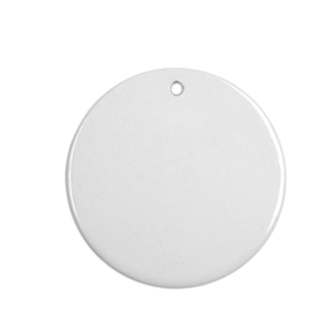 Ornements en verre trempé blanc de haute qualité en gros, supports vierges pour sublimation, impression par transfert thermique, 6 couleurs, Noël classique - Product Image 1