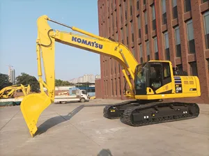 Excavatrice sur chenilles Komatsu PC225LC-11M1 pour les travaux de terrassement et de construction de logements municipaux et de projets de terrassement de rivières - Product Image 6