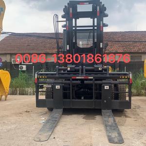 Chariot élévateur Komatsu FD150 d'occasion, fabriqué au Japon, machine de manutention de matériaux, chariot élévateur de 15 tonnes pour entrepôt - Product Image 3