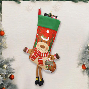 Bas <span class=keywords><strong>de</strong></span> <span class=keywords><strong>Noël</strong></span> personnalisés avec noms brodés Décoration familiale personnalisée <span class=keywords><strong>de</strong></span> <span class=keywords><strong>Noël</strong></span> pour enfants - Product Image 1