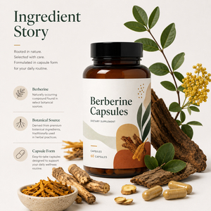Complément alimentaire à base de plantes en gros, cannelle de Ceylan biologique, chlorhydrate de berbérine liposomale 1500 mg 97%-98% capsules, améliore l'immunité - Product Image 5