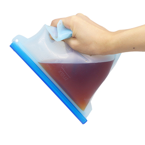 Sacs en silicone pour le stockage des aliments, sacs en silicone réutilisables pour le stockage des aliments - Product Image 2