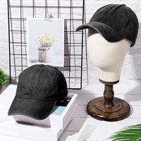 Gorra de Béisbol JX Personalizada Vintage de 6 Paneles, de Algodón Lavado, con Logotipo Bordado, Visera Curva, Unisex, Deportiva
