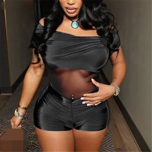 Женский комбинезон с открытыми плечами - Product Image 2