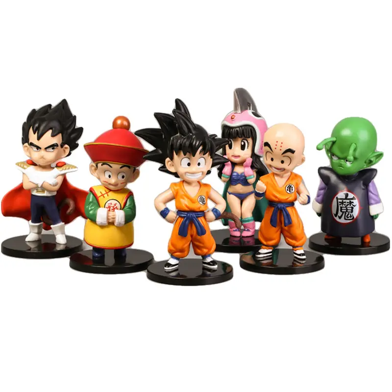 Wholesale Custom Toy Figure Custom Cartoon Character Drago Ball Anime Figures