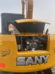 ใช้งานได้ดี Sany รถขุดตีนตะขาบ SY75มือสอง SY75C SY55 SY95 5T 6T <span class=keywords><strong>7T</strong></span> มือสองรถขุดขนาดเล็ก - Product Image 3