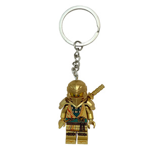 Porte-clés en plastique doré Ninjago, figurine miniature, pendentif pour enfants, compatible avec les jouets, <span class=keywords><strong>sac</strong></span> à <span class=keywords><strong>dos</strong></span> - Product Image 4