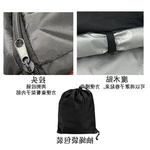 Housse de protection pour étagère à pain de boulanger, 59x72x163cm, en polyester, imperméable, anti-poussière, pour équipement de boulangerie, ensemble combiné autoportant - Product Image 4