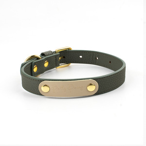 Nueva correa para perro Color PU cuero Collar para mascotas suministros para mascotas pequeñas y medianas Collar al por mayor para perros y gatos - Product Image 4