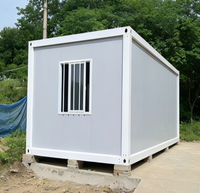 Maison conteneur à démontage rapide, emballage plat, gain de place pour atelier temporaire en zone isolée
