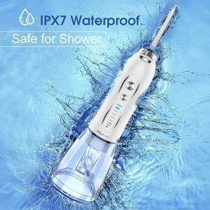 300ml nuevo diseño agua Flosser Ipx7 Combo en uno dientes hilo dental agua portátil Flosser <span class=keywords><strong>cepillo</strong></span> de dientes eléctrico agua hilo dental H2ofloss - Product Image 3