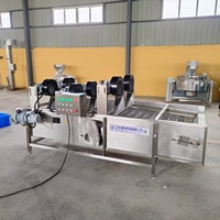 Industriële automatische voedselontwaterings-lucht droogmachine voor de verwerking van gewassen groenten, fruit, vlees en vis.