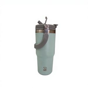 Gobelet isotherme en acier inoxydable Esp 750 ml, tasse de voyage portable avec poignée, isolation thermique 24 heures - Product Image 1