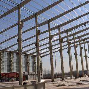 Entrepôt préfabriqué en structure acier sur mesure, économique et durable, pour usine, atelier, hôpital, <span class=keywords><strong>garage</strong></span>, hangar - Product Image 4