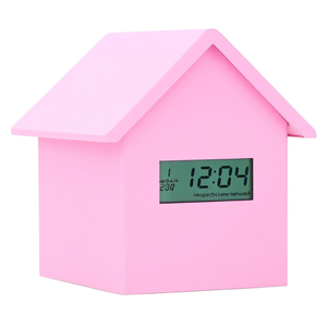 Sveglia Wooden Case Pink JD 9540P - Product Image 2