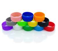 Anneau de fixation en silicone pour poignée de raquette de tennis, bande absorbante de sueur, boucle de protection pour raquettes de tennis et de pickleball