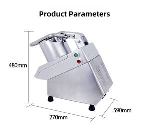 เครื่องตัดผักและผลไม้เชิงพาณิชย์อย่างมีประสิทธิภาพเครื่องตัดสลัดสำหรับร้านอาหารและฟาร์มที่ใช้ - Product Image 4