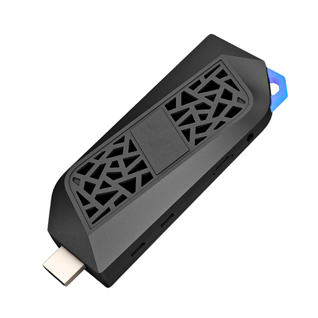HIDON Win 10 Mini Pc Computer 4G+64G TV/PC Stick Slim PC Stick with Fan Intel Atom Cherry Trail X5-Z8350 CPU