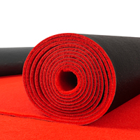 2027 Thick Red Carpet With Anti-Slip Backing PVC Rubber Bottom for Outdoor Weddings Church Stage & Commercial Events Runner Rugs
