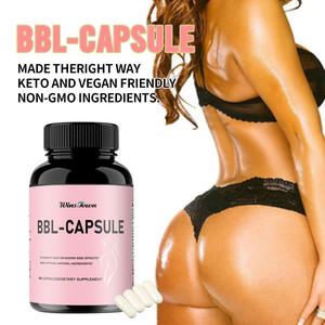 Capsules BBL pour l'amélioration des hanches et des fesses, capsules à base de plantes pour le lifting et l'augmentation mammaire pour femmes adultes - Formule naturelle, 60 capsules - Product Image 3