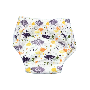 Kunden spezifische 6-lagige Baumwolle Musselin Soft Absorbent Wasserdichte Baby Töpfchen Trainings hose Wieder verwendbare wasch bare Kleinkind Windel Unterwäsche - Product Image 6