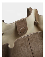 Sac Fourre-Tout Femme en Cuir Véritable Grande Capacité Cuir de Vachette, Sac Designer Luxe en Cuir Véritable avec Fermeture Ouverte Souple