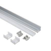 1714B Offre Spéciale montage mural de profil intérieur et extérieur ou profil d'éclairage à led en aluminium encastré fabrication de profil led