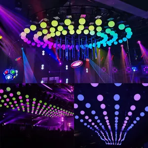 Konser sahnesi dekorasyon kinetik top truss sahne aydınlatma truss sergiler için