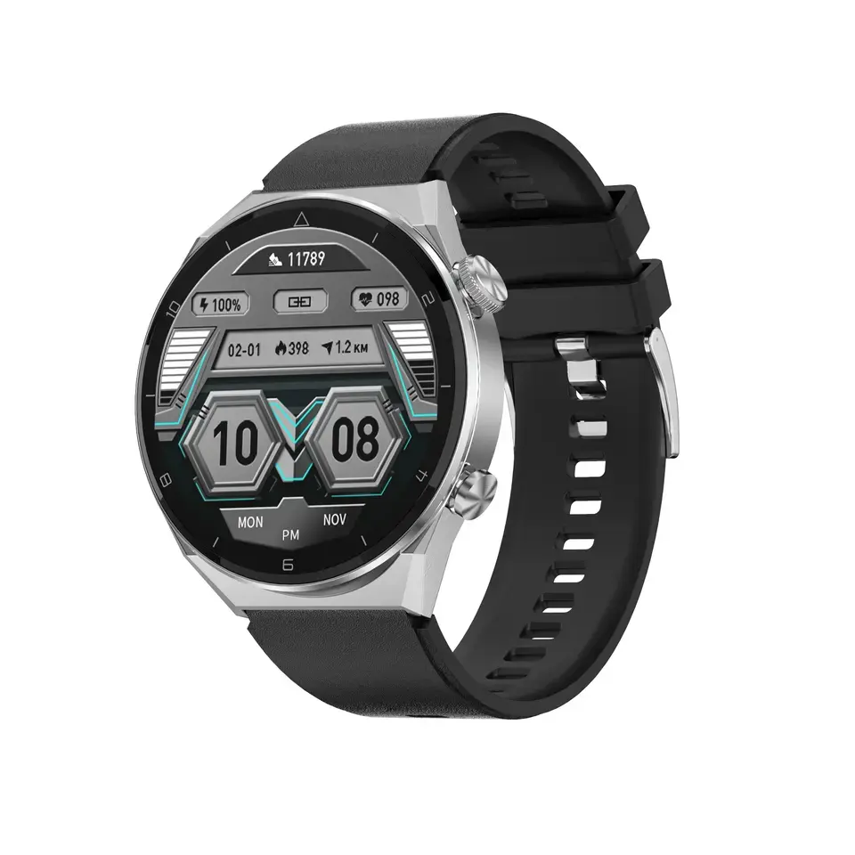 Hot Sale Dt3 Pro Max Heren Smart Watch Nfc 390*390 Bt Call New Arrival 2022 Smart Watch Gps Tracker Draadloos Opladen Smartwatch