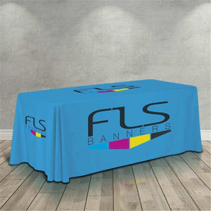 2024 publicité 4ft/5ft/6ft/8ft nappe d'exposition de salon, nappe d'impression de logo taille personnalisée disponible - Product Image 6