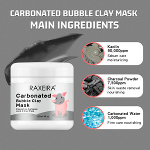 Tùy chỉnh 120ml làm sạch sâu có ga mặt nạ bong bóng giữ ẩm mặt tẩy tế bào chết mụn đầu đen và da chết mặt nạ đất sét bùn - Product Image 4