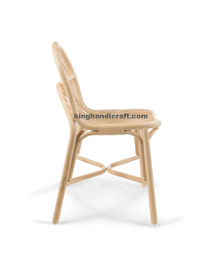 Chaise pour enfants en rotin naturel fait à la main pour mariage, fête et banquet | Meubles de sièges pour enfants tissés écologiques - Product Image 3
