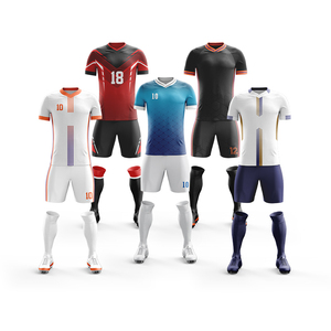 Ropa Deportiva de Fútbol para Equipo, Tejido Suave, Transpirable y de Secado Rápido, Último Modelo en Venta para Club - Product Image 5