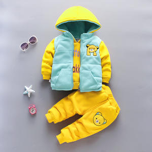 Three-piece Baby <b>Vest</b> 1-4 <b>Years</b> Christmas Baby Outfit Autumn Winter Baby Boys' Clothing Sets - Product Image 6