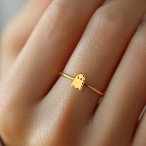 Simpatici anelli fantasma 316L in acciaio inox all'ingrosso personalizzazione hallows' giorno Ghost Ring - Product Image 3