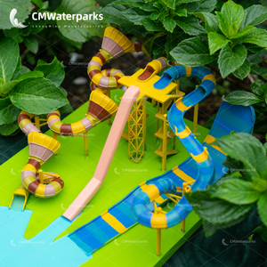 Produits commerciaux de <span class=keywords><strong>parc</strong></span> d'attractions de glissière d'eau de fibre de verre modè<span class=keywords><strong>le</strong></span> de l'équipement 3D de <span class=keywords><strong>parc</strong></span> <span class=keywords><strong>aquatique</strong></span> pour des adultes - Product Image 3