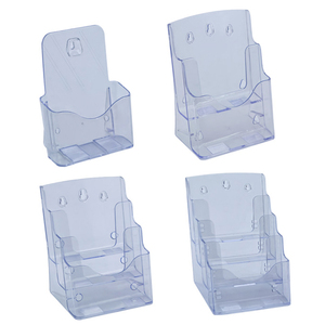 מפעל אספקת ברור אקריליק מחזיק חוברת עלון חוברת חוברת תפריט נייר Stand שקוף כרטיס תצוגת Stand - Product Image 2