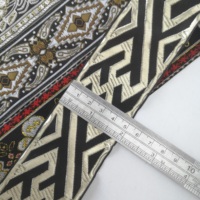 5CM Ethnic Style Embroidery Jacquard Webbing for Bag Straps Musical Instrument Straps Hat Decorative Accessories